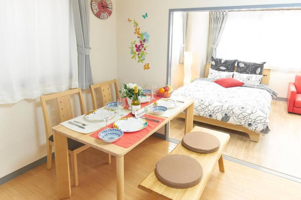 Esperanza103 広い綺麗快適高速wifi Apartamento Tóquio Exterior foto